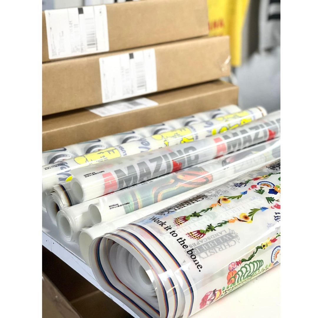 rolls of dtf custom transfers