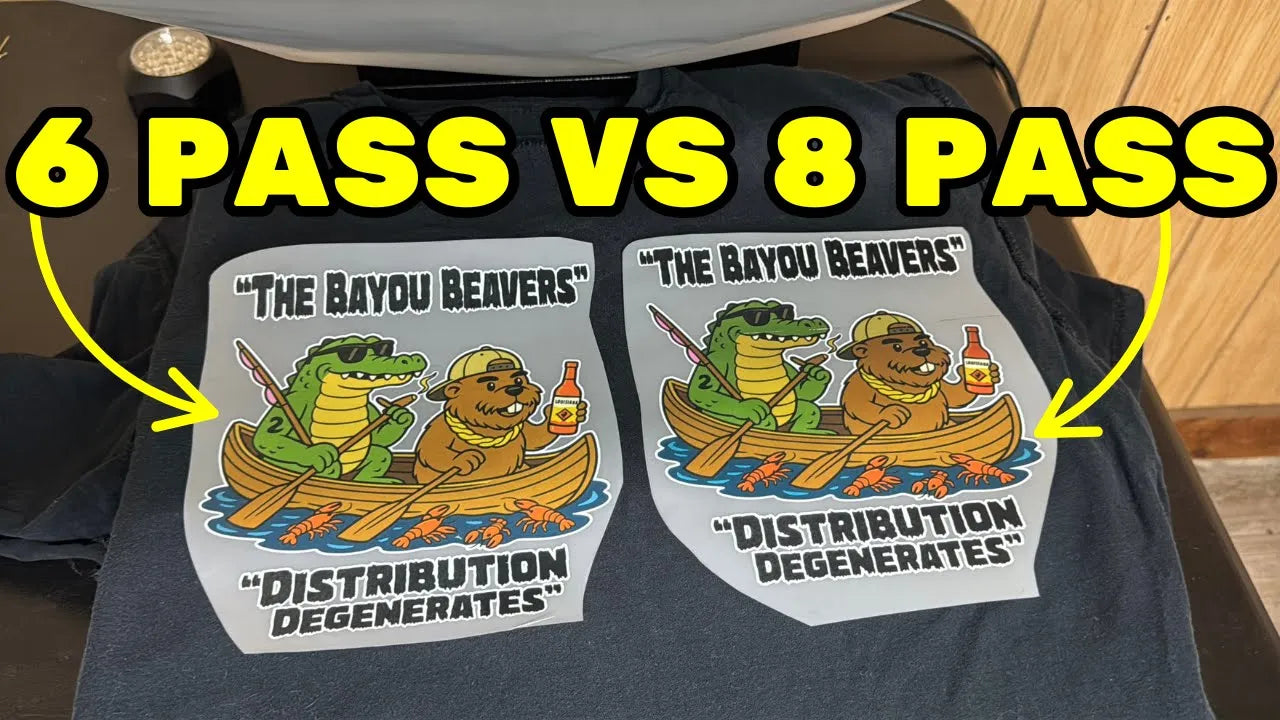 🎥 6-Pass vs. 8-Pass DTF Transfers: Side-by-Side Print Comparison Expla ...