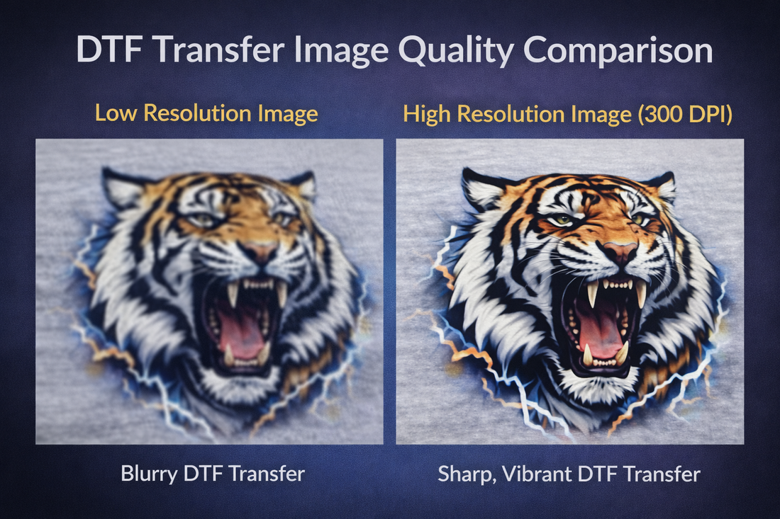 Image Quality Requirements for High-Quality DTF Transfers
