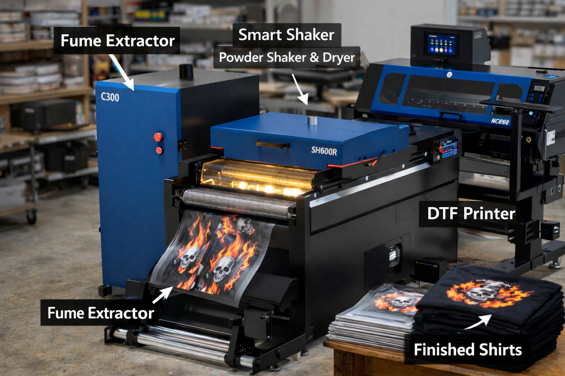 DTF Printing Workflow Explained | How Print Shops Scale Production