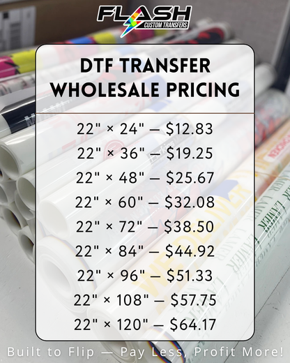 Custom DTF Gang Sheets