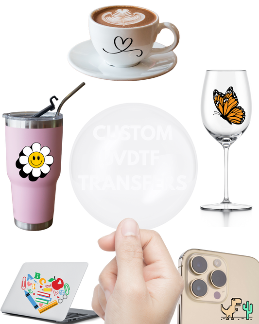UVDTF Transfers – Premium No-Press Custom Decals