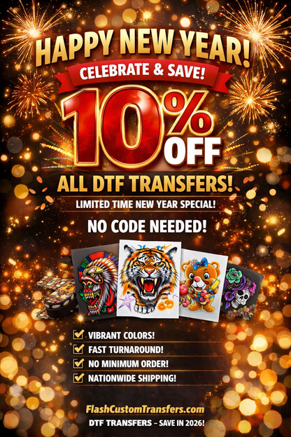 Custom DTF Gang Sheets